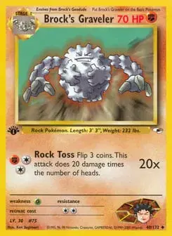 Brock's Graveler Gym Heroes