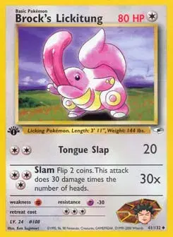 Brock's Lickitung Gym Heroes