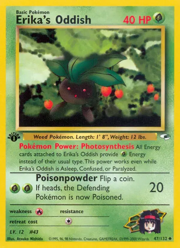 Erika's Oddish Gym Heroes 47
