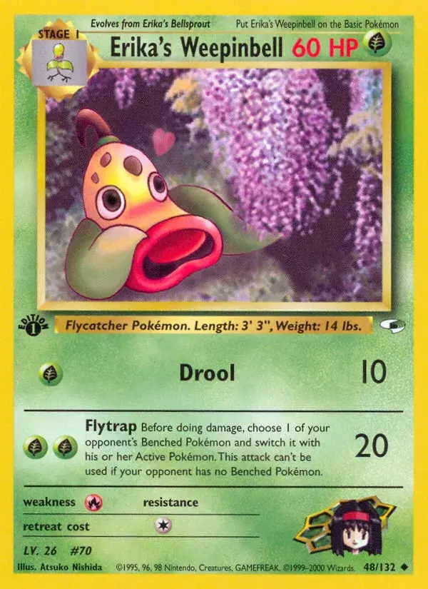 Erika's Weepinbell Gym Heroes 48