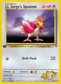 Lt. Surge's Spearow Gym Heroes