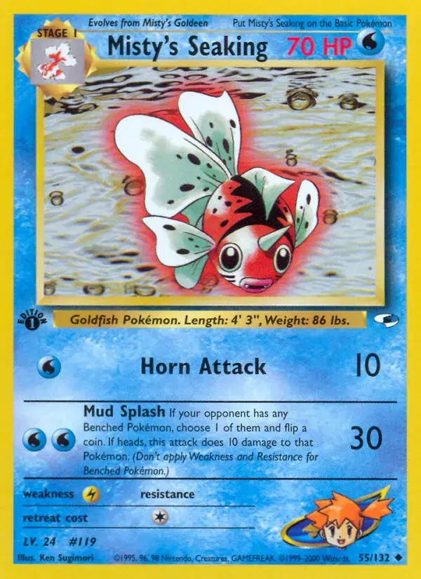 Misty's Seaking Gym Heroes 55