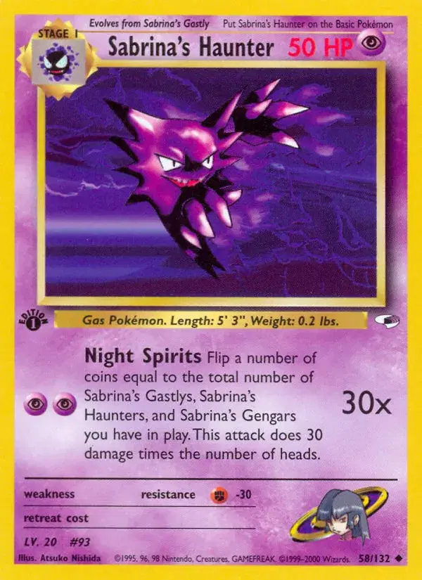 Sabrina's Haunter Gym Heroes 58