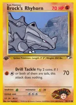 Brock's Rhyhorn Gym Heroes