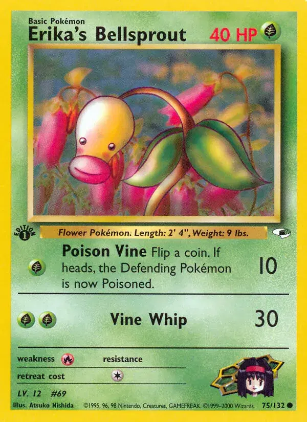 Erika's Bellsprout Gym Heroes 75