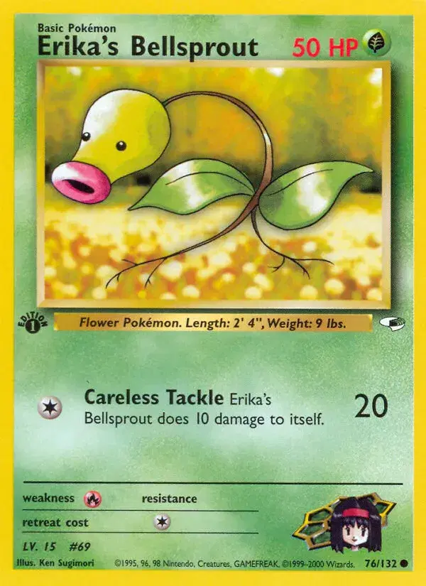 Erika's Bellsprout Gym Heroes 76