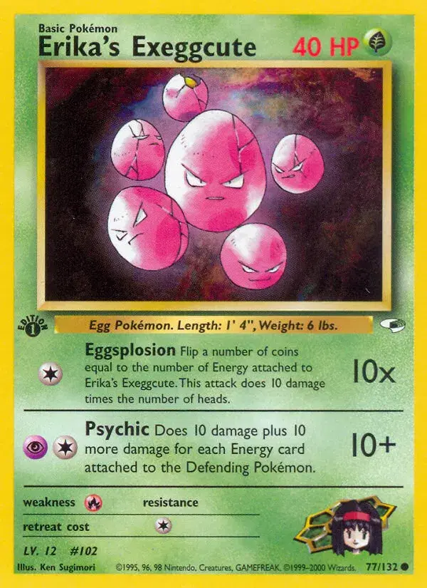 Erika's Exeggcute Gym Heroes 77