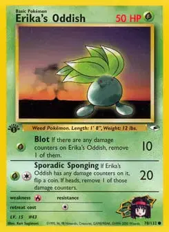 Erika's Oddish Gym Heroes