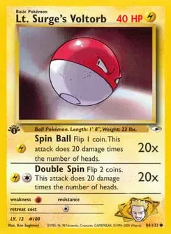 Lt. Surge's Voltorb Gym Heroes