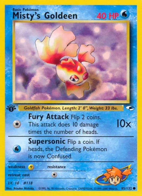 Misty's Goldeen Gym Heroes 85