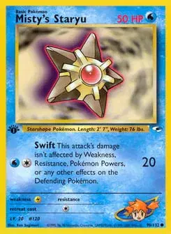 Misty's Staryu Gym Heroes