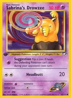 Sabrina's Drowzee Gym Heroes