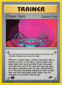 Chaos Gym Gym Challenge
