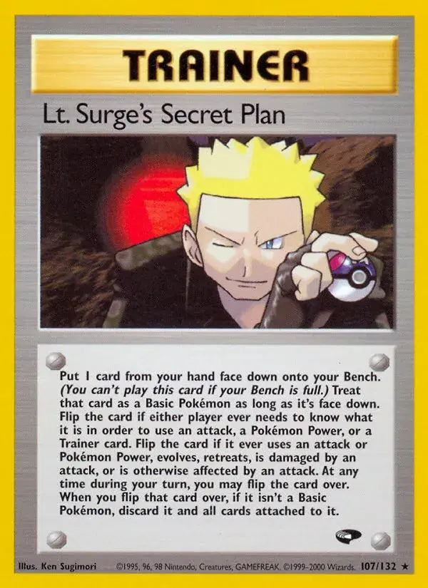 Lt. Surge's Secret Plan Gym Challenge 107