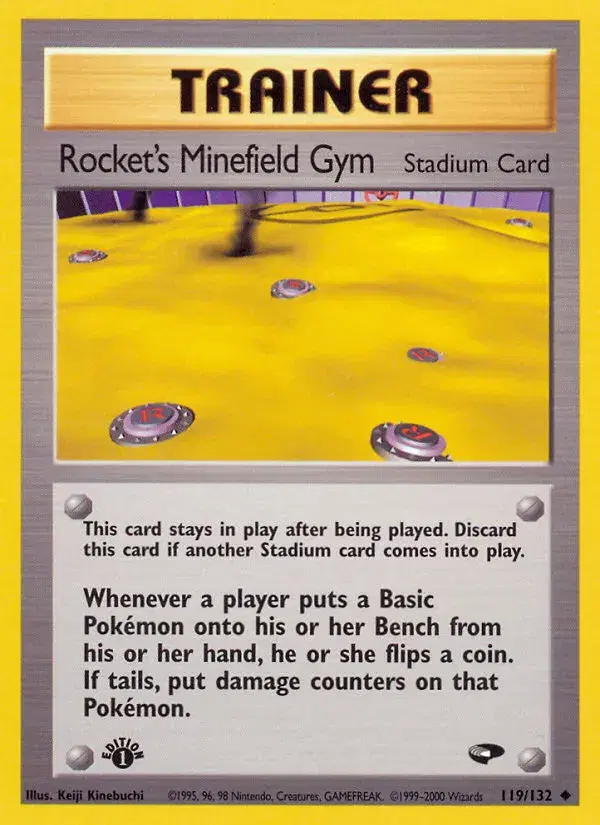 Rocket's Minefield Gym Gym Challenge 119