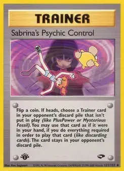 Sabrina's Psychic Control Gym Challenge