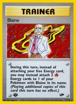 Blaine Gym Challenge