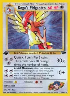 Koga's Pidgeotto Gym Challenge