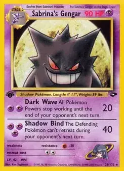 Sabrina's Gengar Gym Challenge