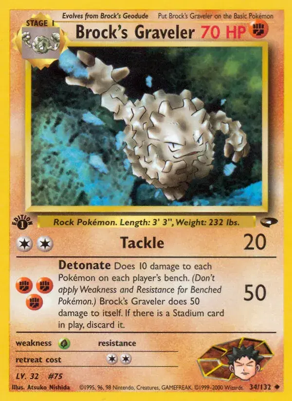 Brock's Graveler Gym Challenge 34