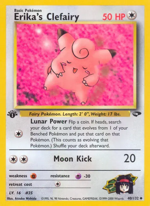 Erika's Clefairy Gym Challenge 40