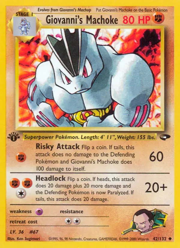 Giovanni's Machoke Gym Challenge 42