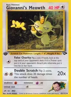 Giovanni's Meowth Gym Challenge