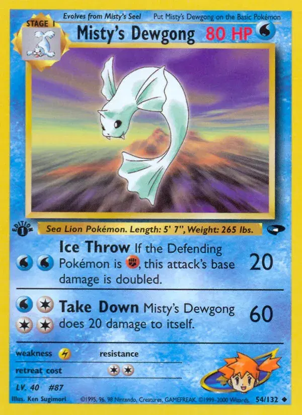 Misty's Dewgong Gym Challenge 54