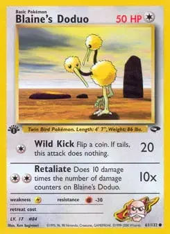 Blaine's Doduo Gym Challenge