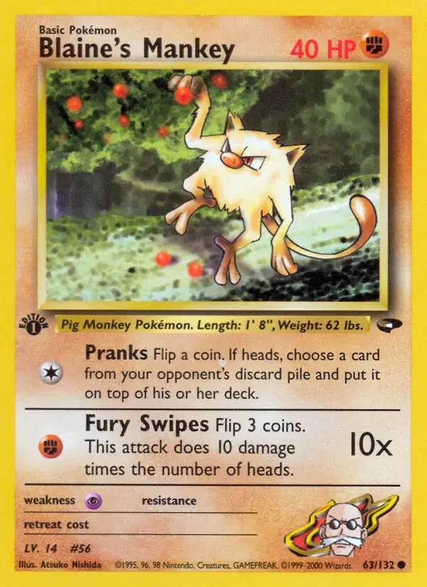 Blaine's Mankey Gym Challenge 63