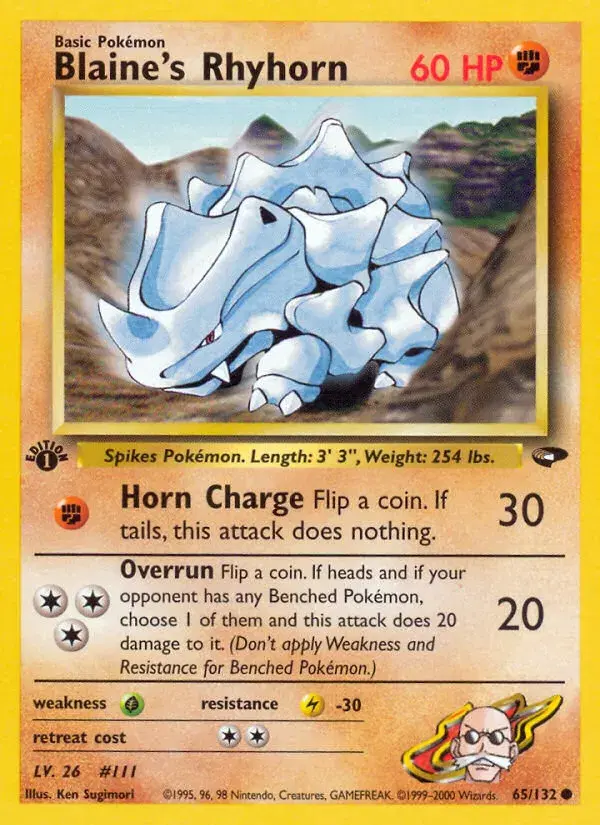 Blaine's Rhyhorn Gym Challenge 65
