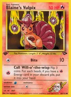 Blaine's Vulpix Gym Challenge