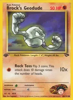Brock's Geodude Gym Challenge