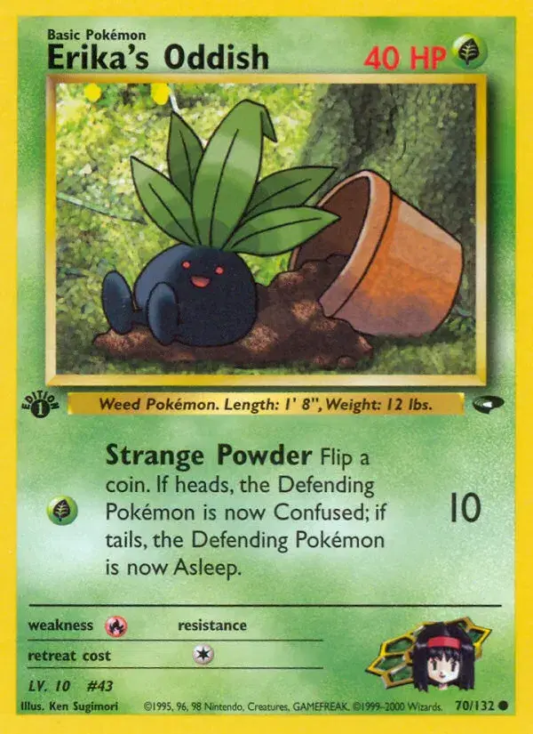Erika's Oddish Gym Challenge 70