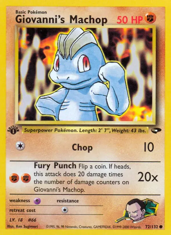 Giovanni's Machop Gym Challenge 72