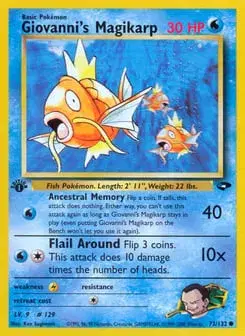 Giovanni's Magikarp Gym Challenge