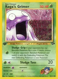 Koga's Grimer Gym Challenge