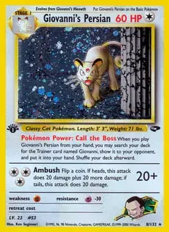 Giovanni's Persian Gym Challenge