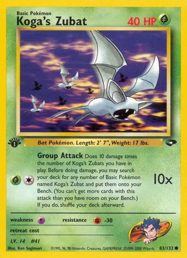Koga's Zubat Gym Challenge 83