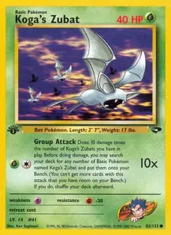 Koga's Zubat Gym Challenge