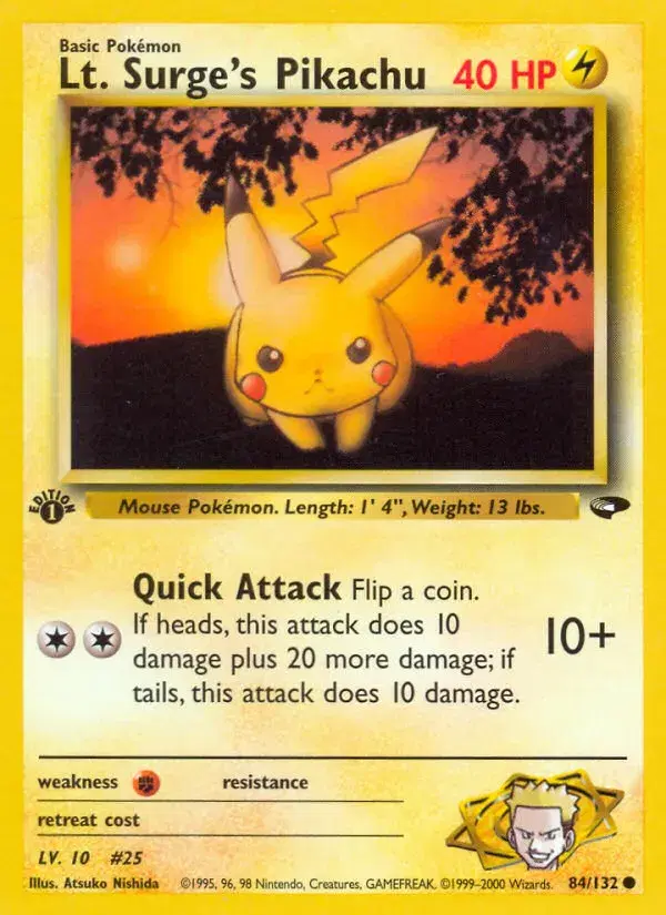 Lt. Surge's Pikachu Gym Challenge 84
