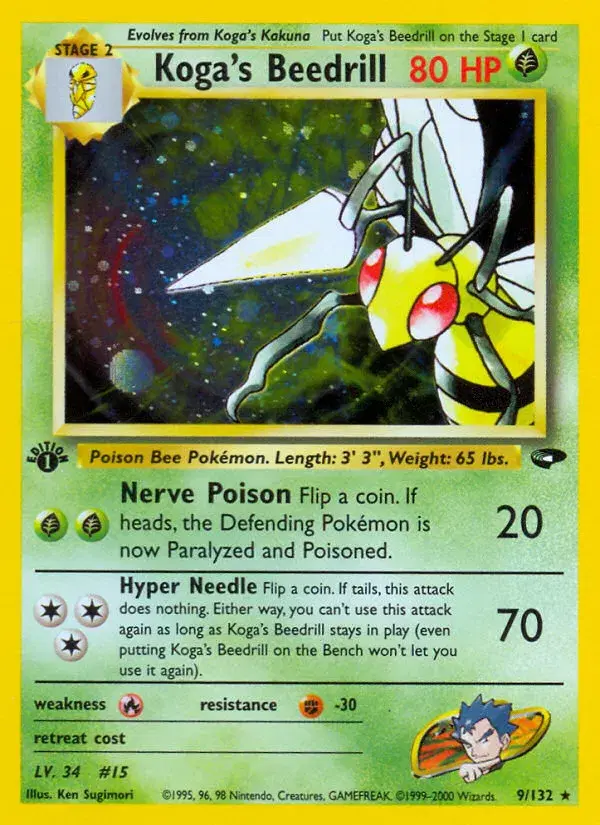 Koga's Beedrill Gym Challenge 9