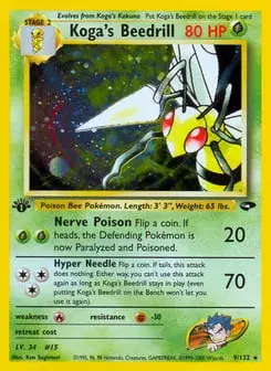 Koga's Beedrill Gym Challenge