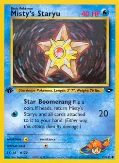 Misty's Staryu Gym Challenge