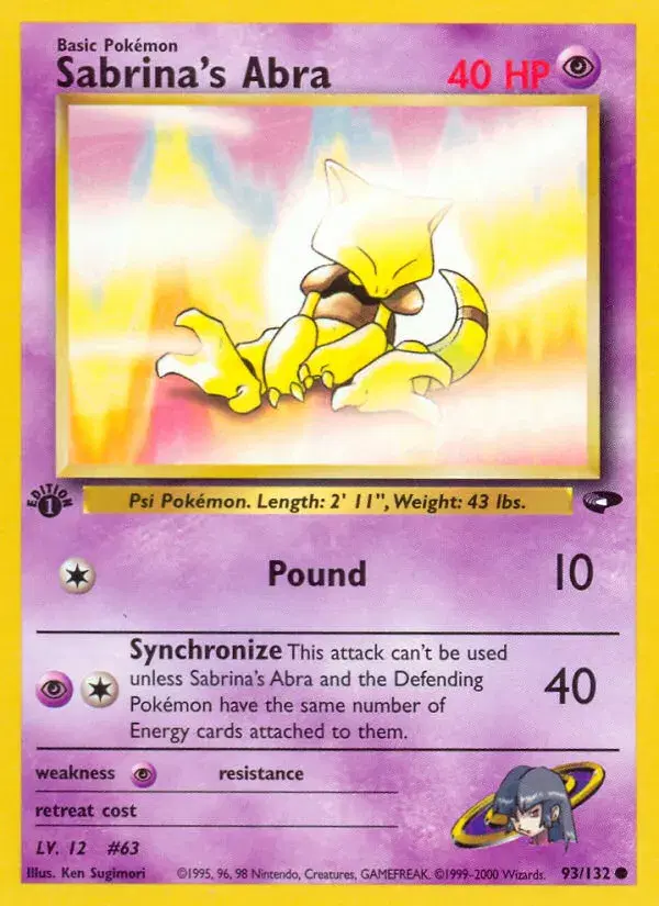 Sabrina's Abra Gym Challenge 93