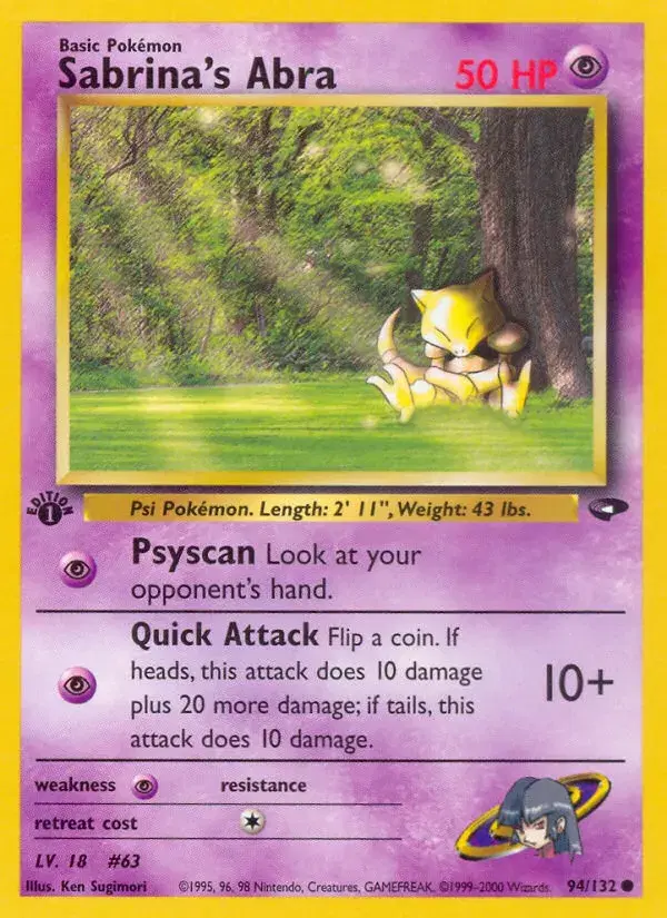 Sabrina's Abra Gym Challenge 94