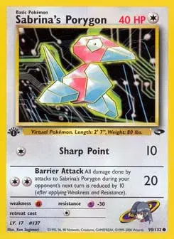 Sabrina's Porygon Gym Challenge