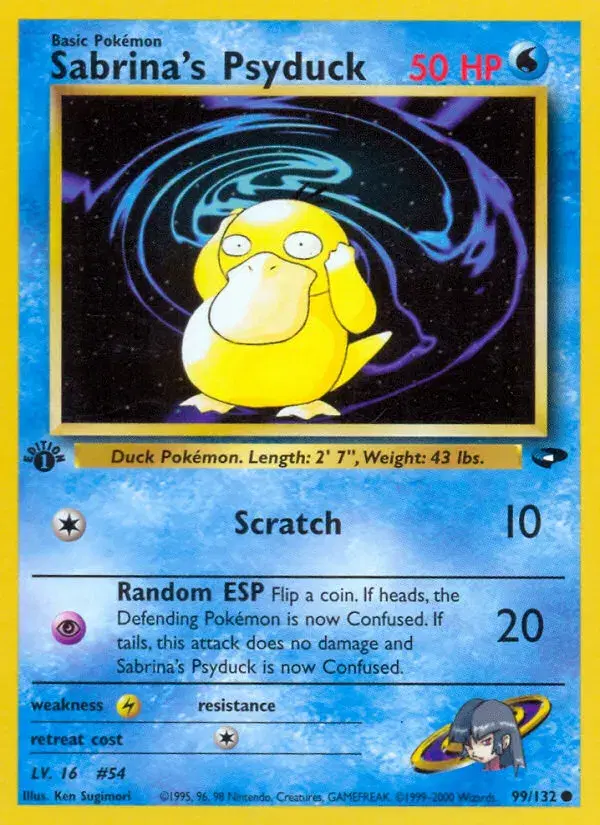Sabrina's Psyduck Gym Challenge 99