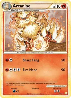 Arcanine HeartGold & SoulSilver