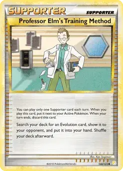 Professor Elm's Training Method HeartGold & SoulSilver